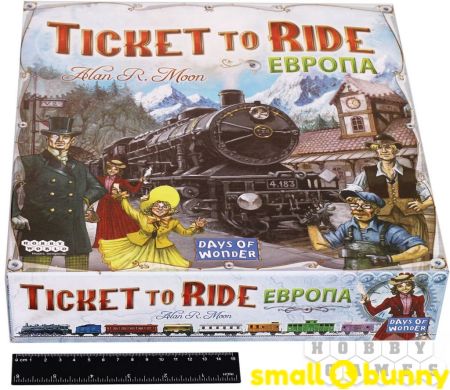 Купити Настільна гра Квиток на поїзд: Європа (Ticket to Ride: Europe) в Києві