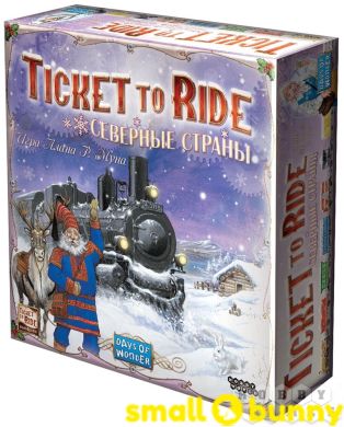 Купити Настільна гра Квиток на поїзд: Північні країни (Ticket to Ride) в Києві